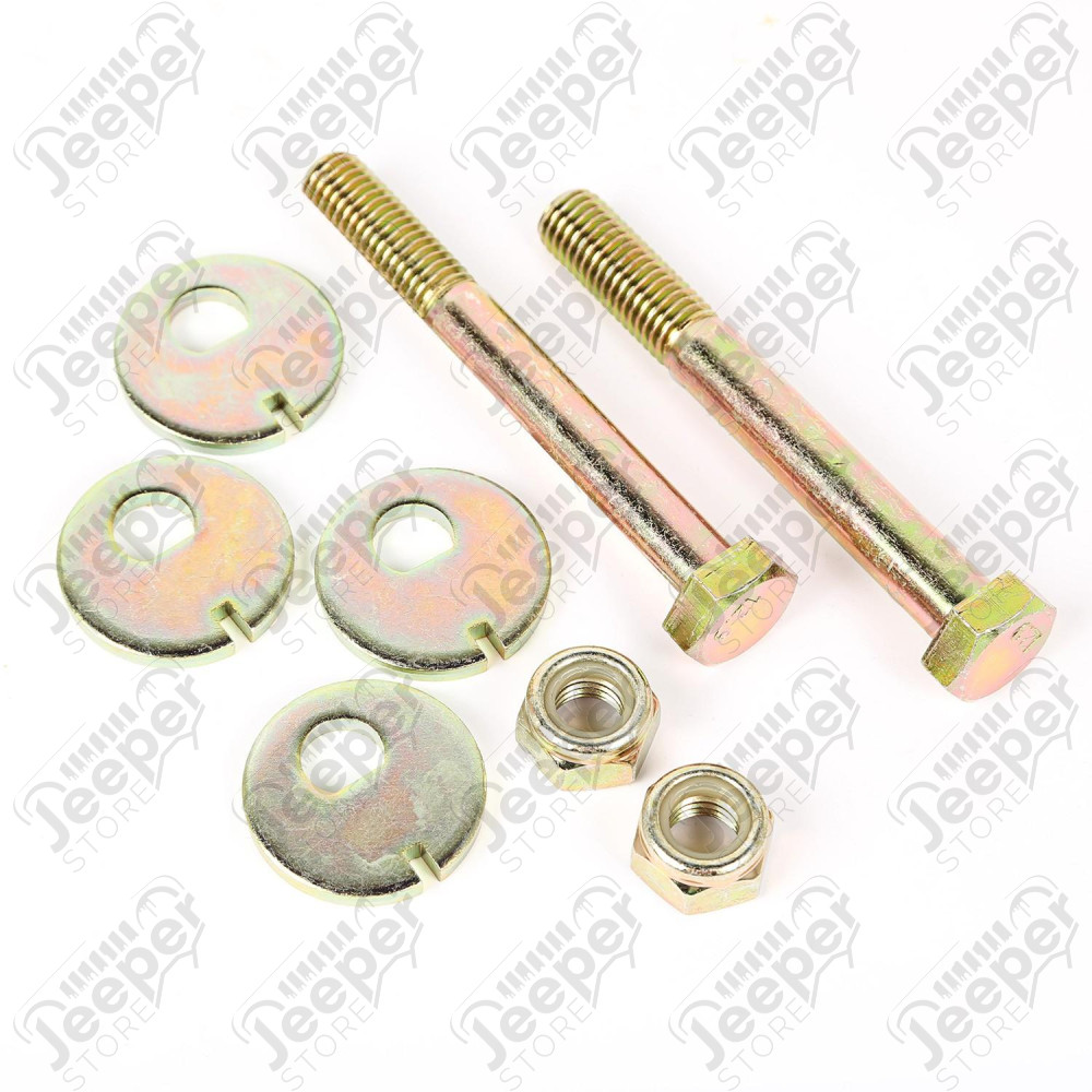 Control Arm Camber Bolt Kit, Front, Lower; 07-18 Wranglers