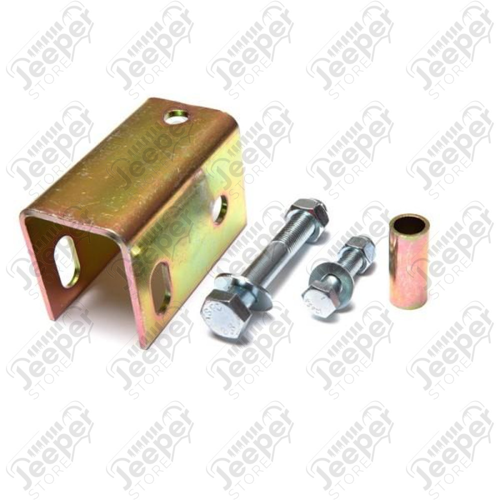 Suspension Track Bar Relocation Bracket, Rear; 87-95 Jeep Wrangler YJ