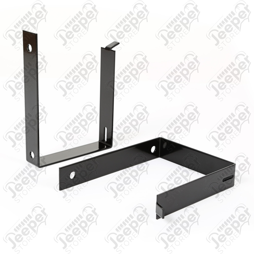Brake Hose Relocation Bracket Kit, Front; 11-18 Jeep Wrangler JK