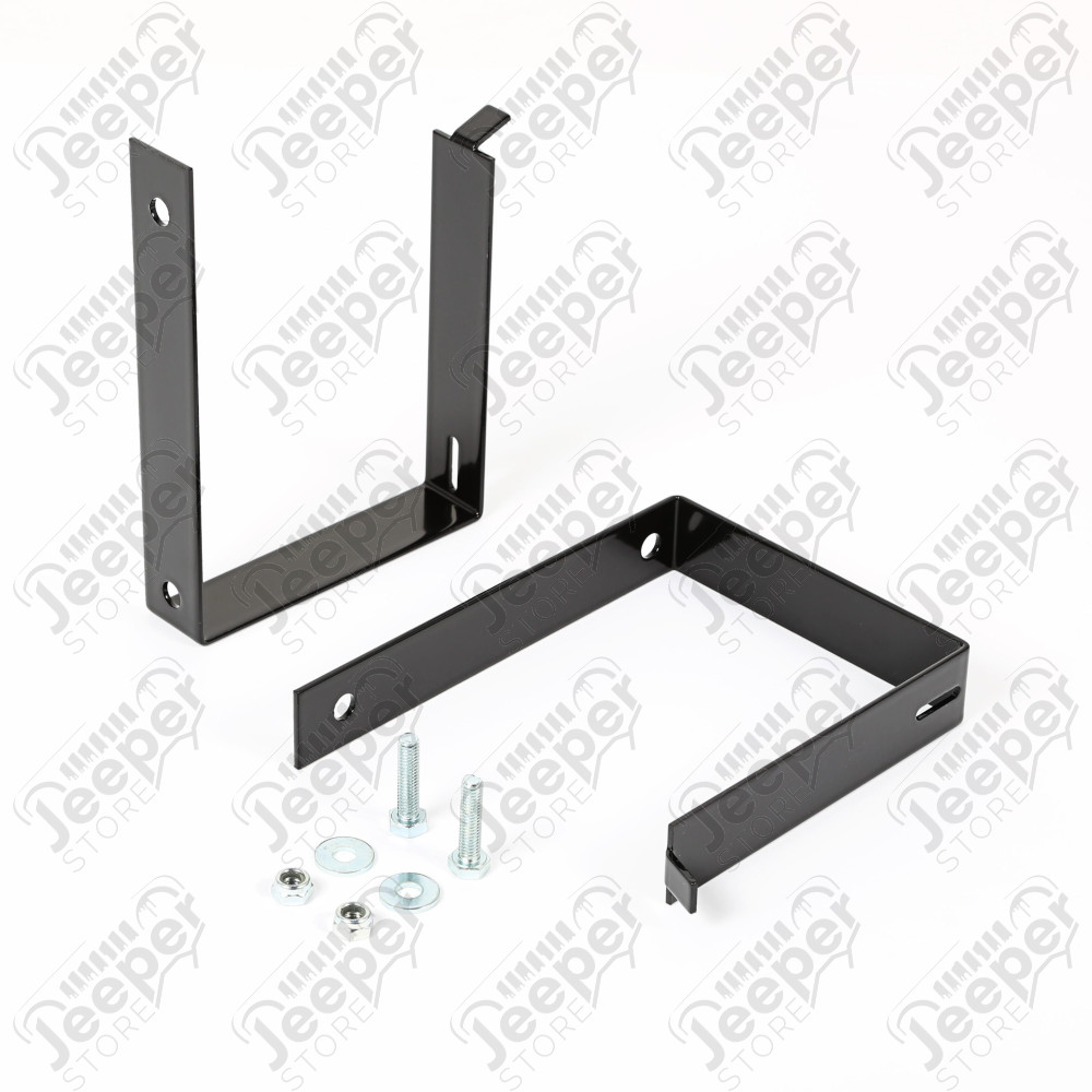 Brake Hose Relocation Bracket Kit, Front 11-18 Jeep Wrangler JK