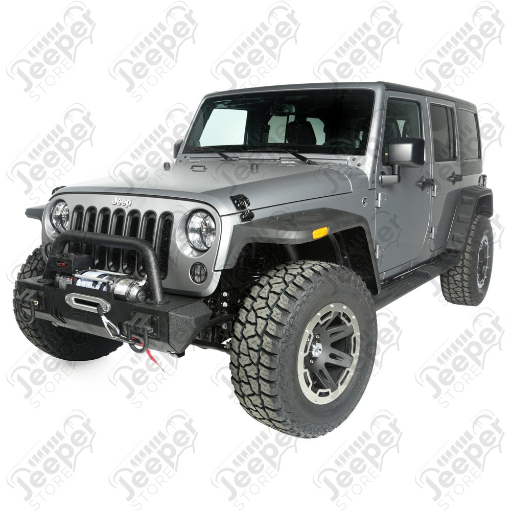 Suspension Lift Kit, Spacer, 1.75 Inch, Shocks 07-18 Jeep Wrangler JK