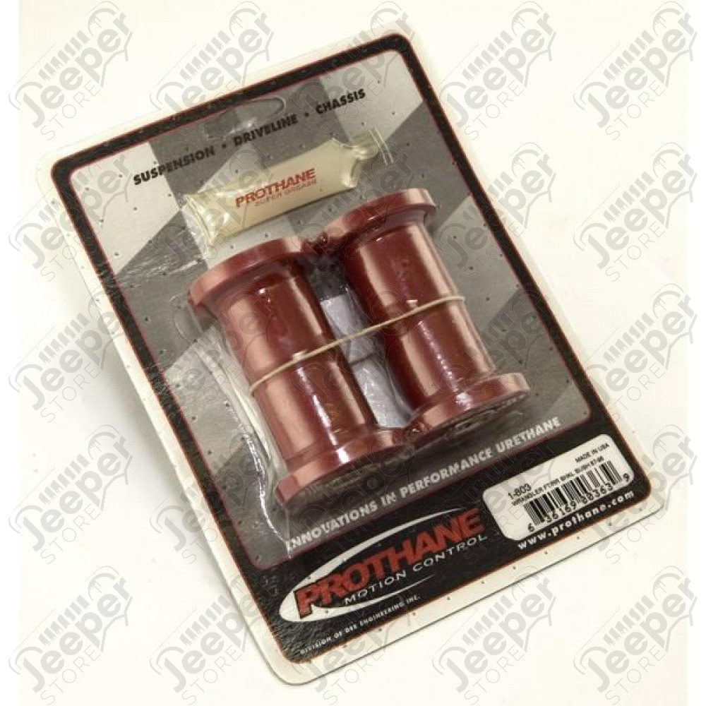 Suspension Leaf Spring Bushing Kit; 87-95 Jeep Wrangler YJ
