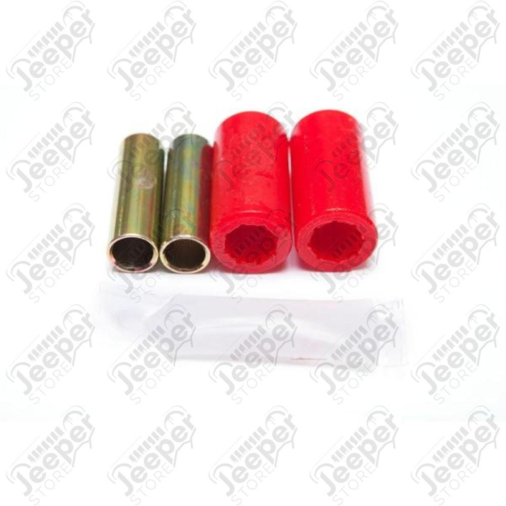 Suspension Leaf Spring Shackle Bushing Kit; 59-75 Jeep CJ5/CJ6