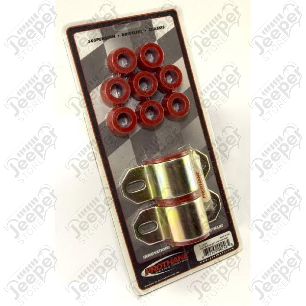 Suspension Stabilizer Bar Bushing Kit, Front, Red, 15/16 In 76-86 CJ