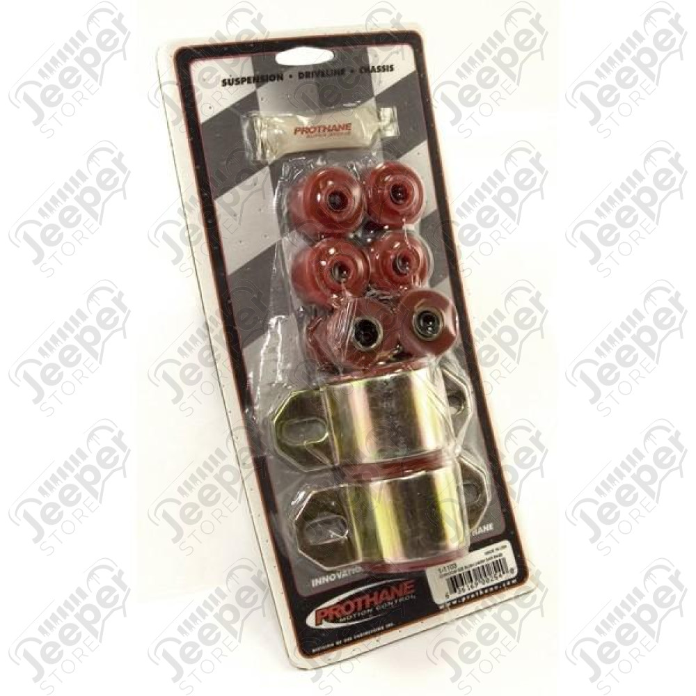 Suspension Stabilizer Bar Bushing Kit, Front, Red, 24mm 84-01 XJ