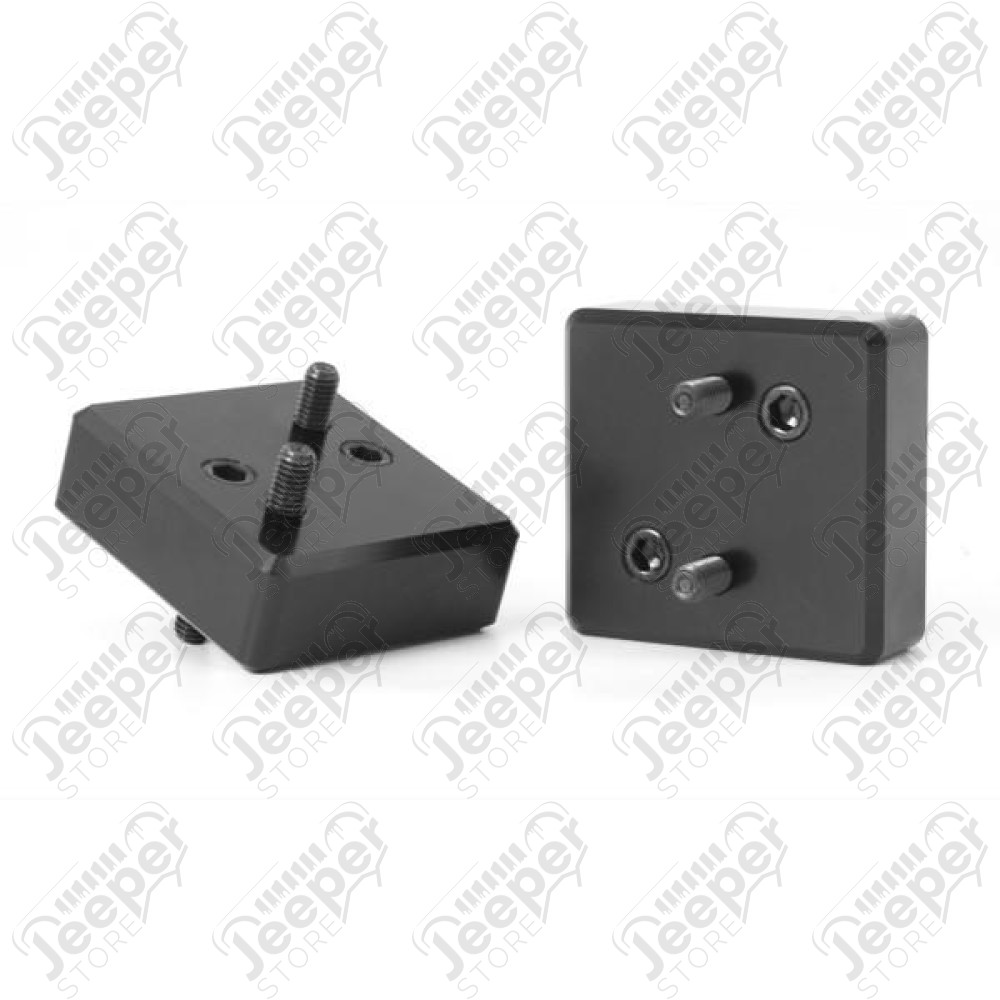 Engine Mount Kit, Aluminum; 74-91 Jeep SJ