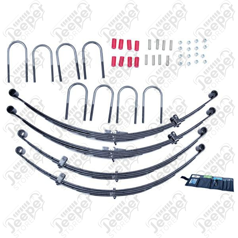 Suspension Lift Kit, 4 Inch, No Shocks 55-75 Jeep CJ5/CJ6