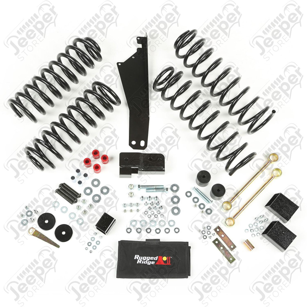 Suspension Lift Kit, 2.5 Inch, No Shocks 07-18 Jeep Wrangler JK
