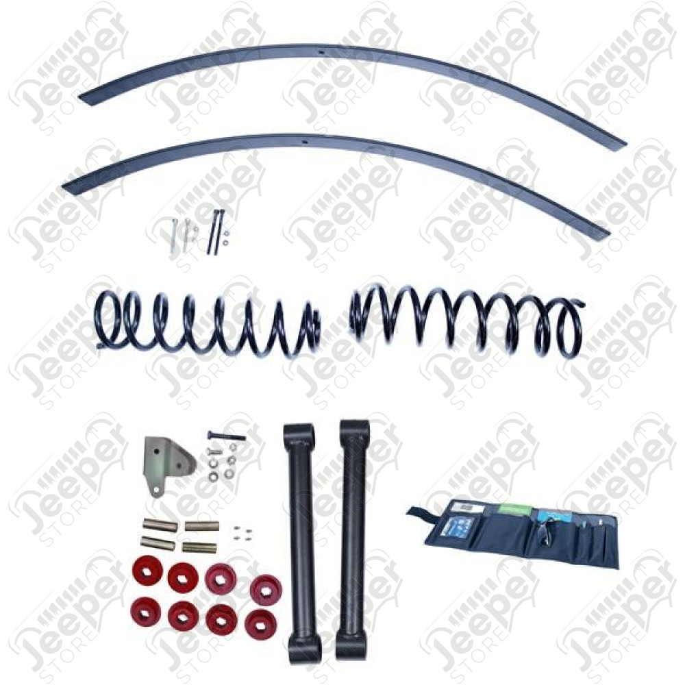 Suspension Lift Kit, 3 Inch, No Shocks 84-01 Jeep Cherokee XJ