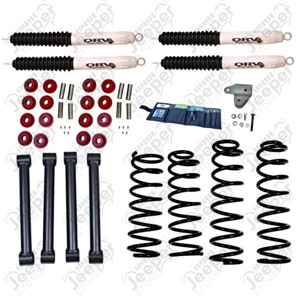 Suspension Lift Kit, 3 Inch, Shocks 93-98 Jeep Grand Cherokee ZJ
