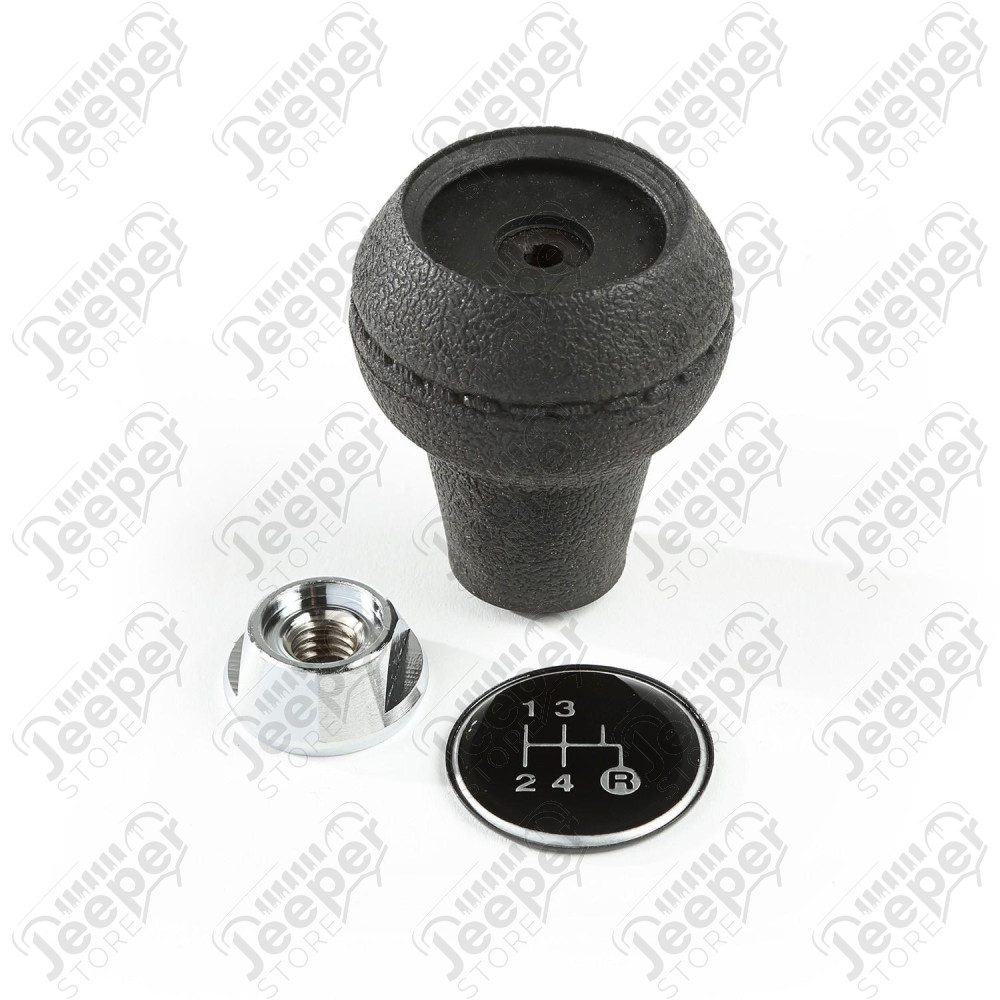 Transfer Case Shift Knob Kit, T4/T176/T177; 80-86 Jeep CJ