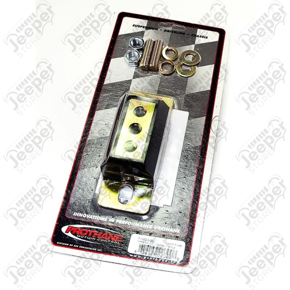 Transmission Mount, Black; 80-86 Jeep CJ5/CJ7/CJ8