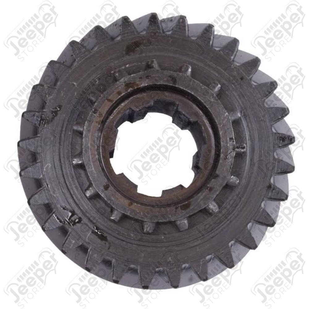 Transfer Case Main Shaft Gear; 46-53 Willys/CJ, for Dana 18