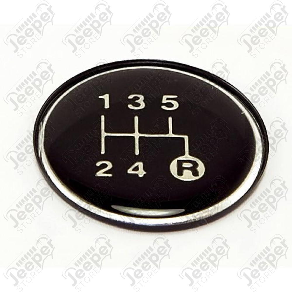 Transmission Shift Pattern Insert, T5; 82-86 Jeep CJ