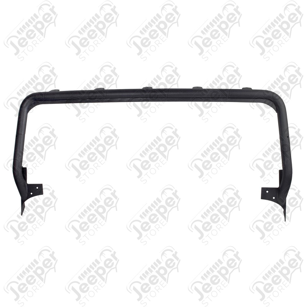 Light Bar, Windshield Mount, Textured Black; 07-18 Jeep JK/JKU
