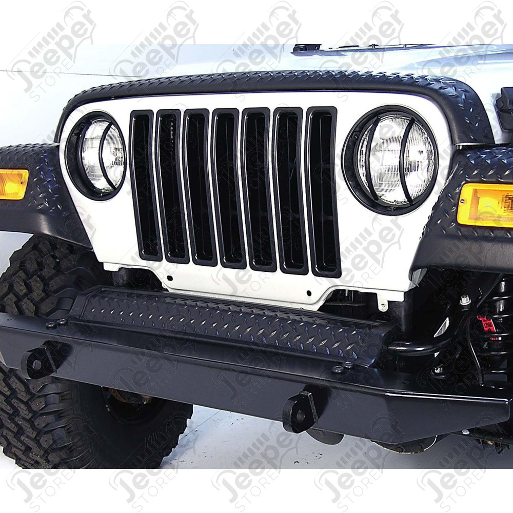 Grille Insert Kit, Black; 97-06 Jeep Wrangler TJ/LJ