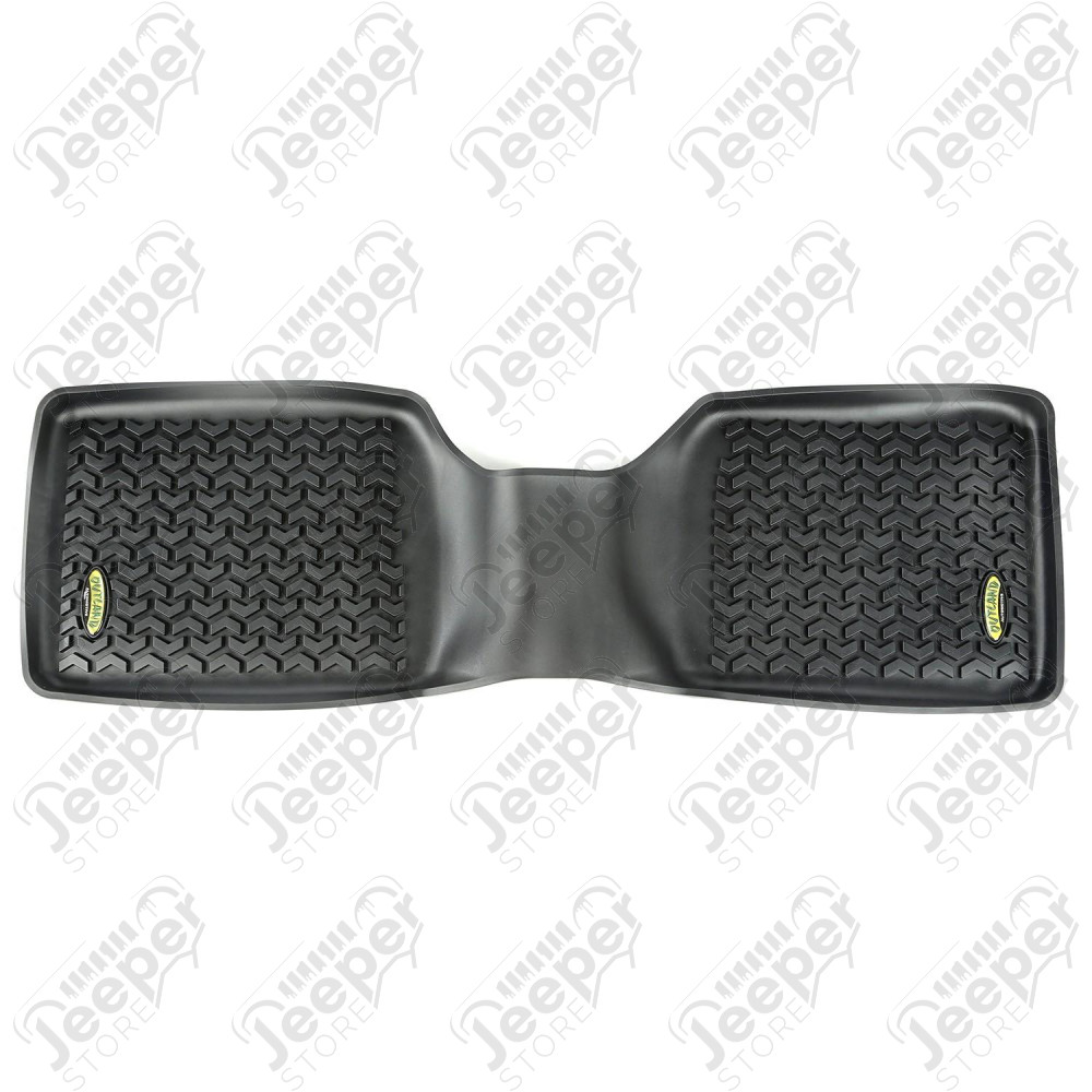 All Terrain Floor Liner, Rear, Black; 84-01 Jeep Cherokee XJ