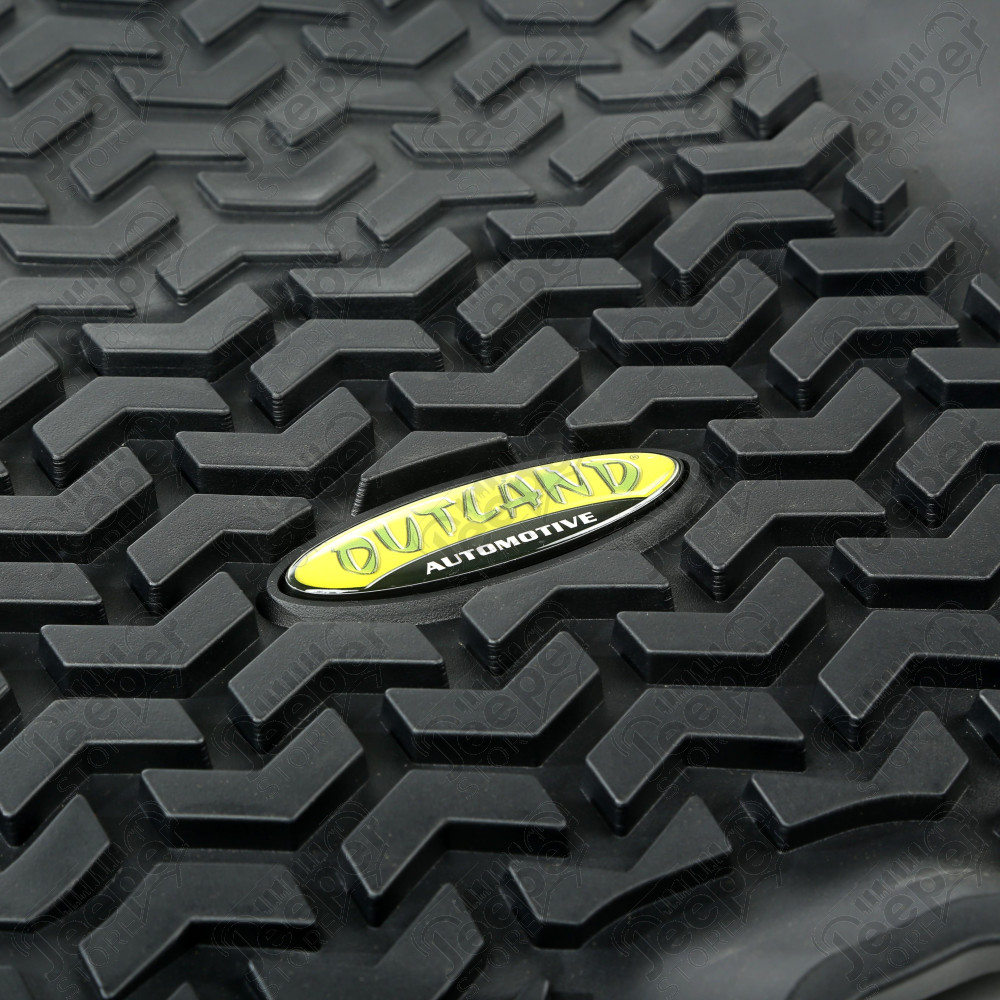 All Terrain Floor Liner Kit, Black 93-98 Jeep Grand Cherokee ZJ