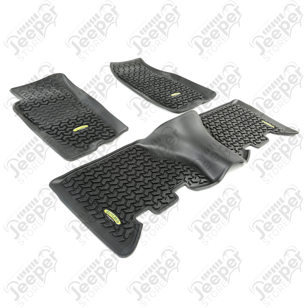 All Terrain Floor Liner Kit, Black 93-98 Jeep Grand Cherokee ZJ