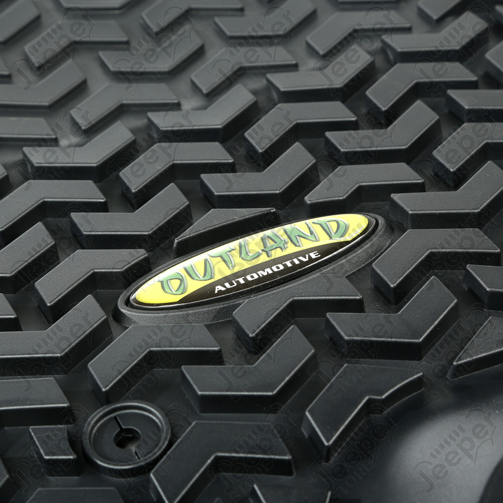 All Terrain Floor Liner Set, Black 05-10 Jeep Grand Cherokee WK