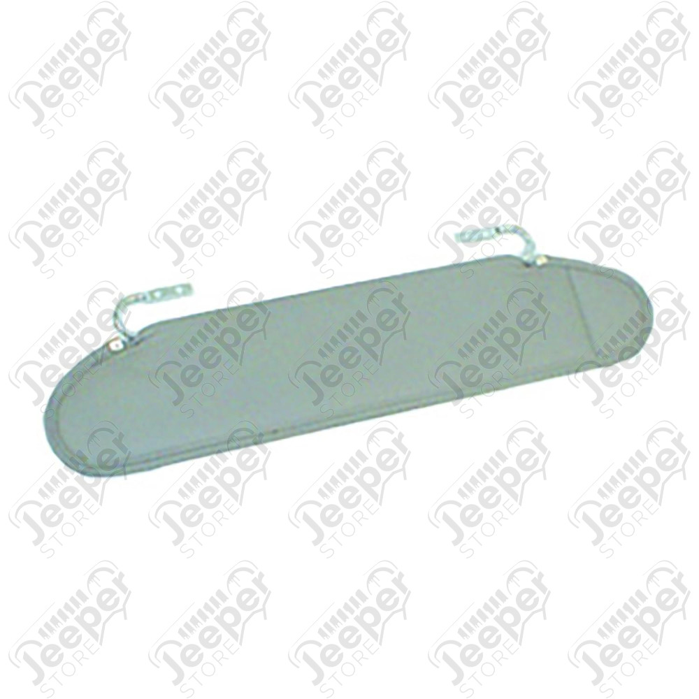 Sun Visor Kit, Gray; 72-86 Jeep CJ5/CJ7/CJ8