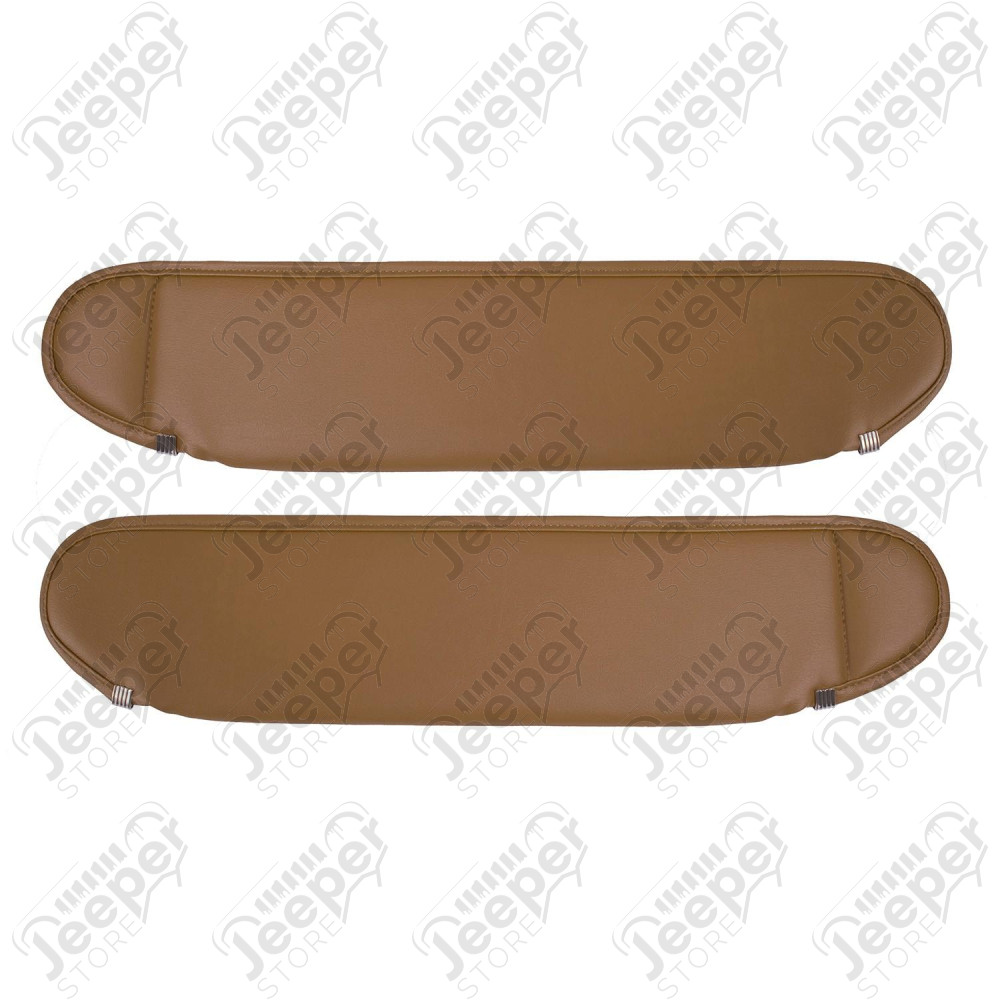 Sun Visor Kit, Spice; 87-95 Wrangler YJ