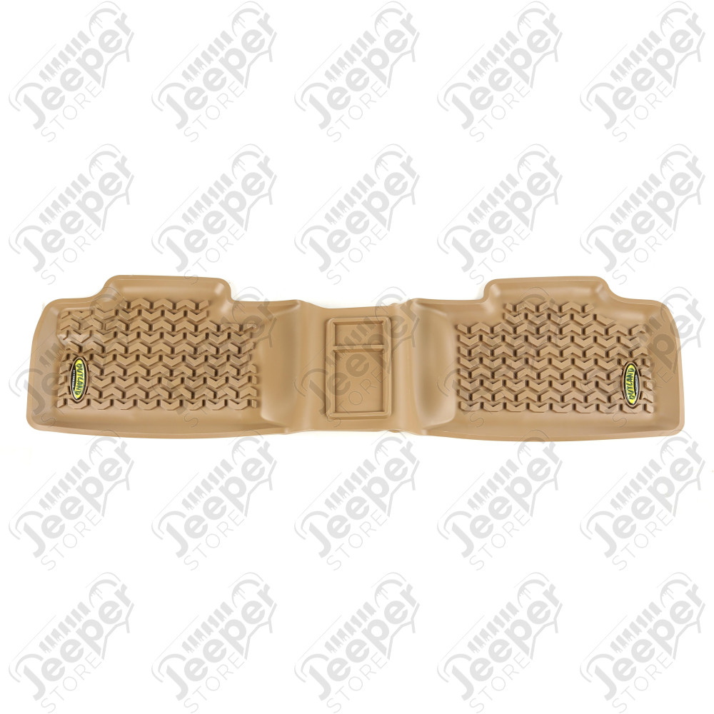 All Terrain Floor Liner, Rear, Tan; 11-18 Jeep WK2/Dodge Durango