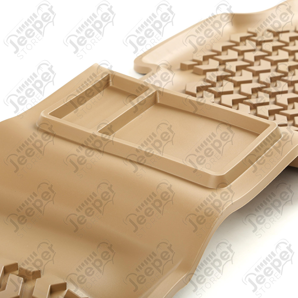 All Terrain Floor Liner, Rear, Tan 11-18 Jeep WK2/Dodge Durango