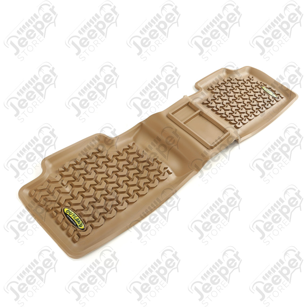 All Terrain Floor Liner, Rear, Tan 11-18 Jeep WK2/Dodge Durango
