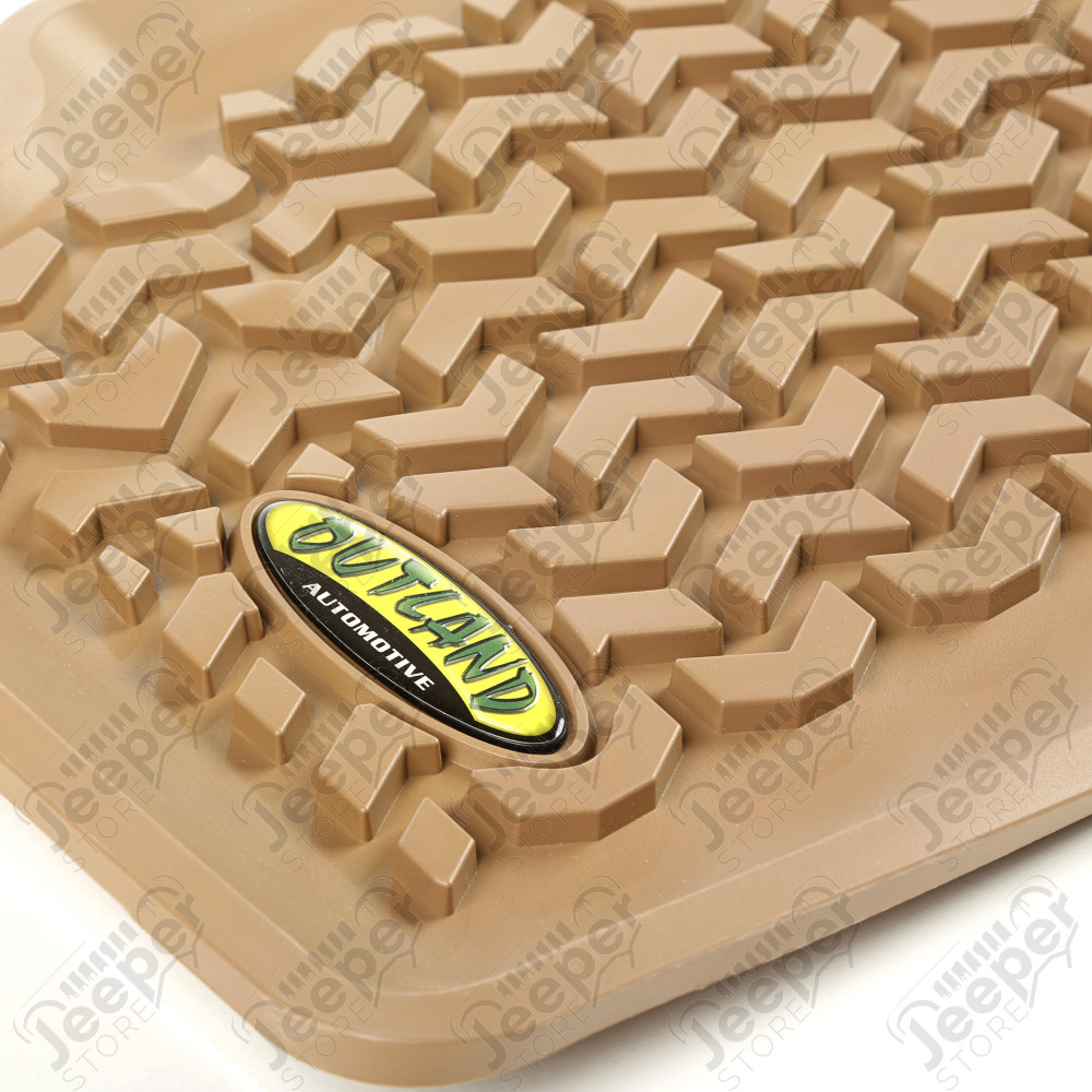 All Terrain Floor Liner, Rear, Tan 11-18 Jeep WK2/Dodge Durango