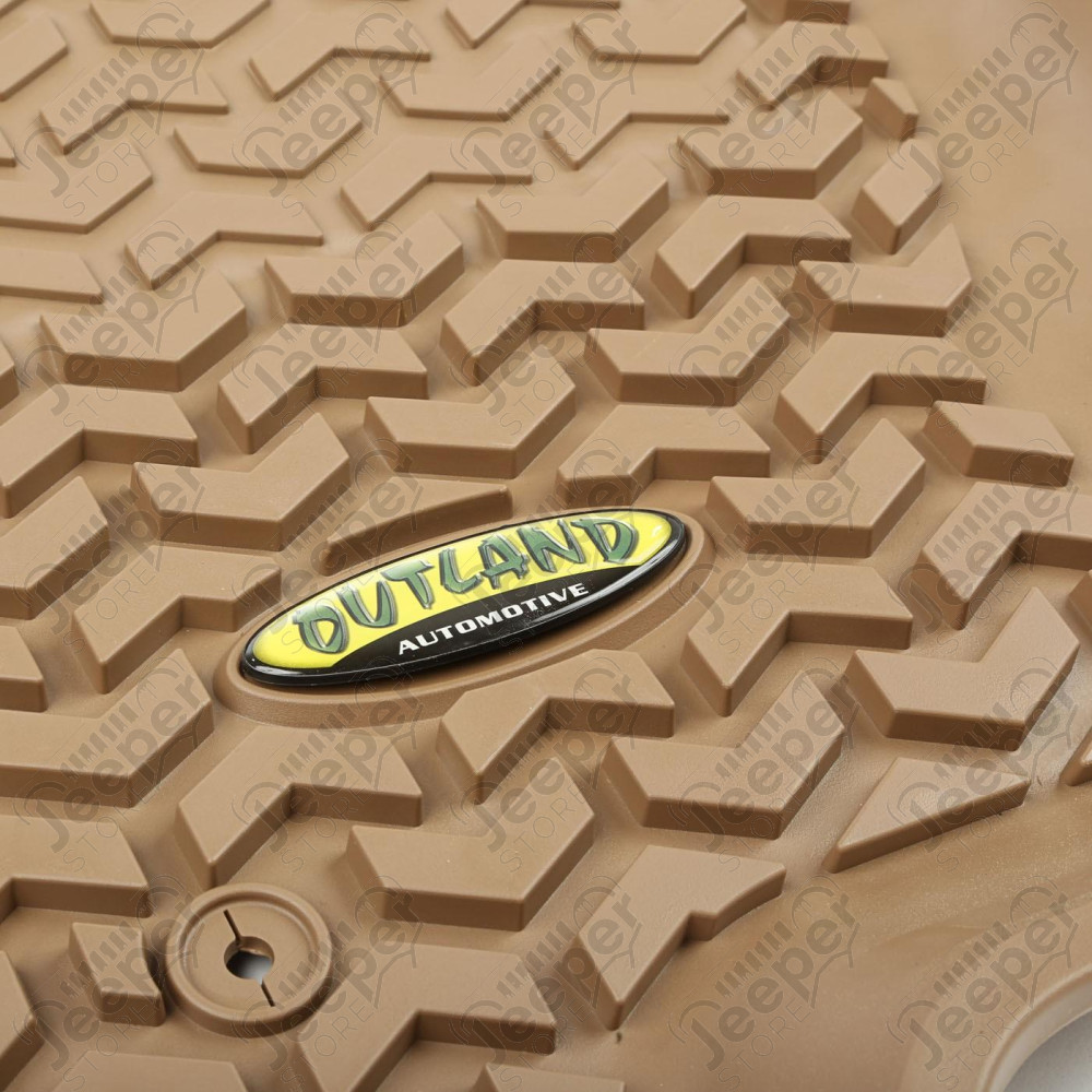 All Terrain Floor Liner Kit, Tan 05-10 Grand Cherokee/Commander