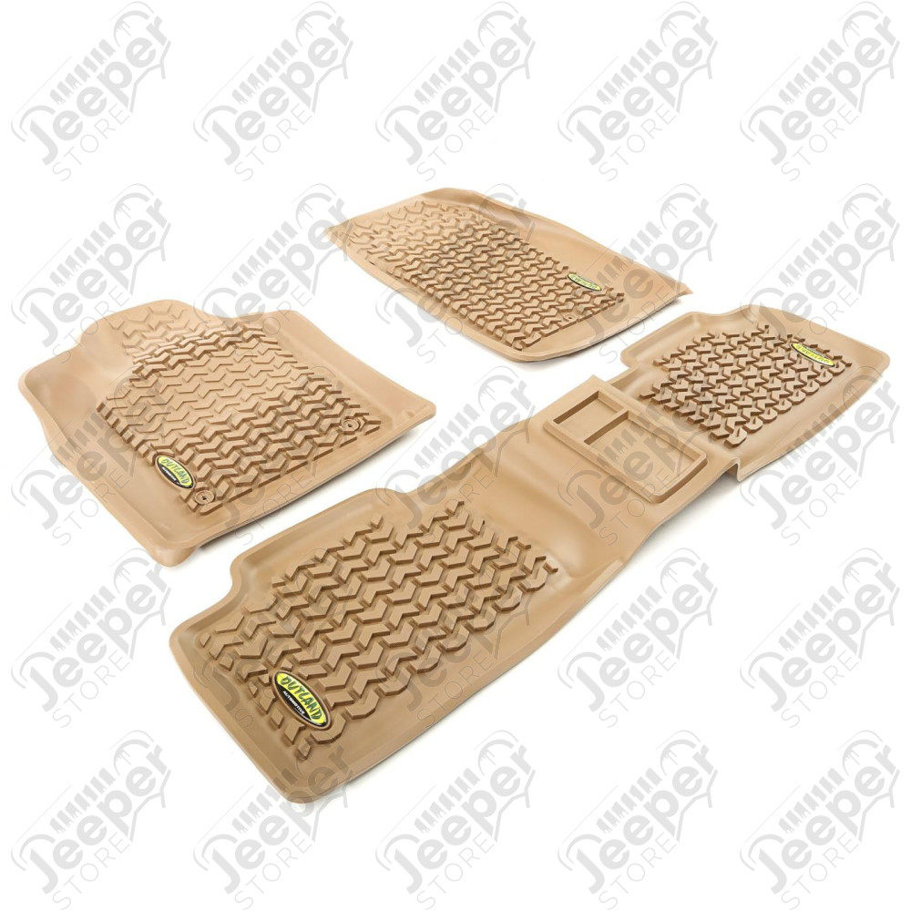 All Terrain Floor Liner Set, Tan; 11-18 Jeep Grand Cherokee WK