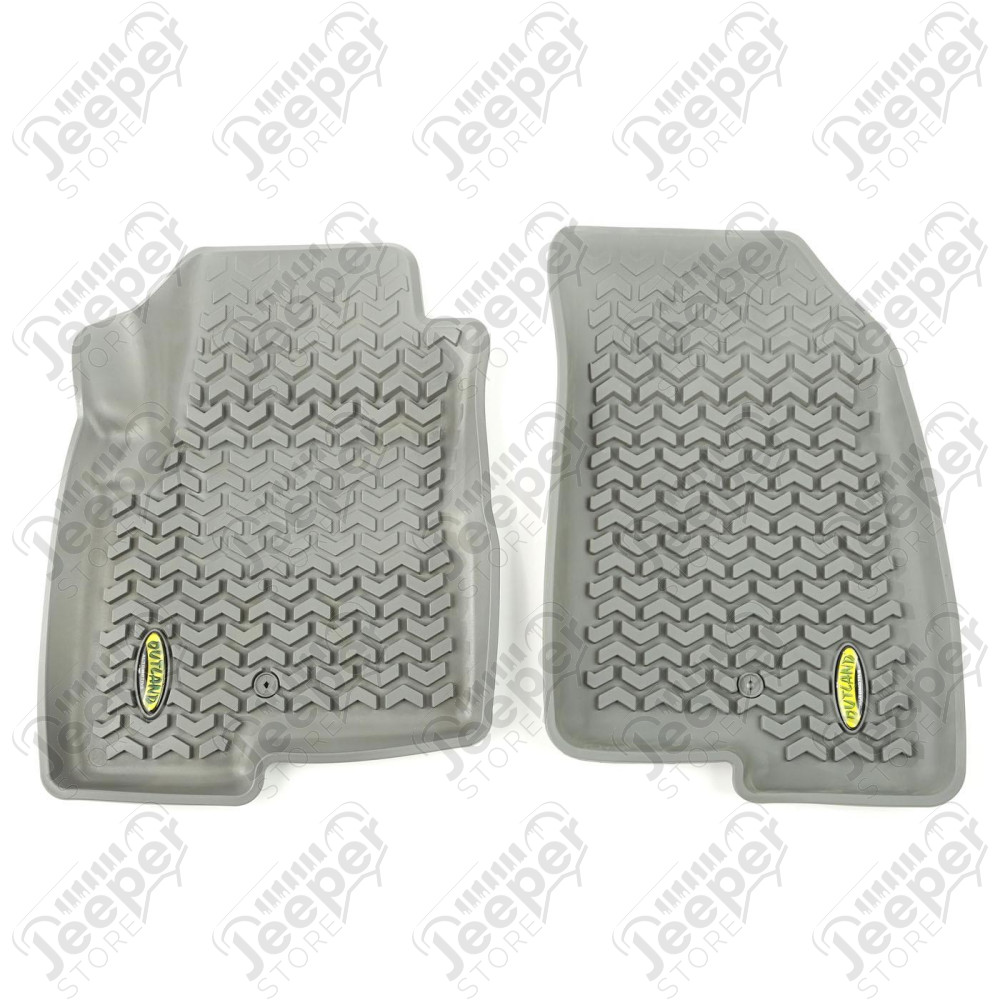 All Terrain Floor Liner, Front Pair, Gray 07-17 Jeep MK/Dodge Caliber