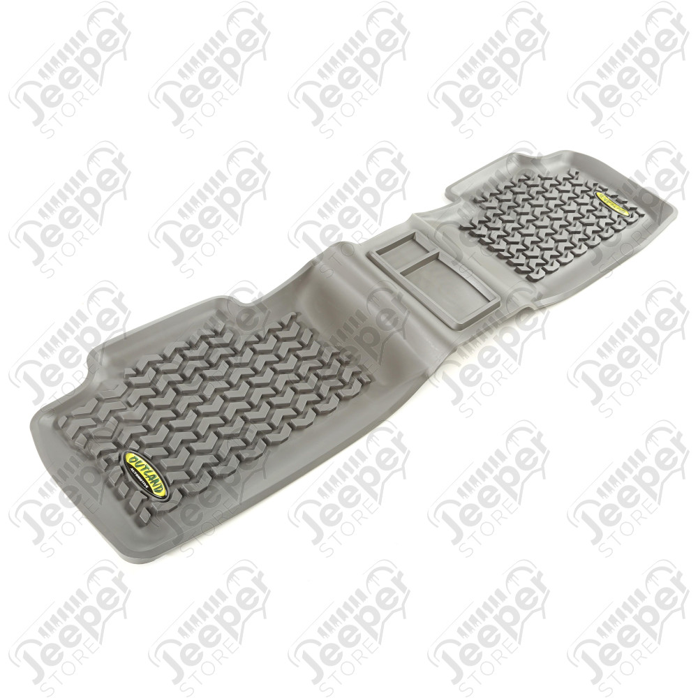 All Terrain Floor Liner, Rear, Gray 11-18 Jeep WK2/Dodge Durango