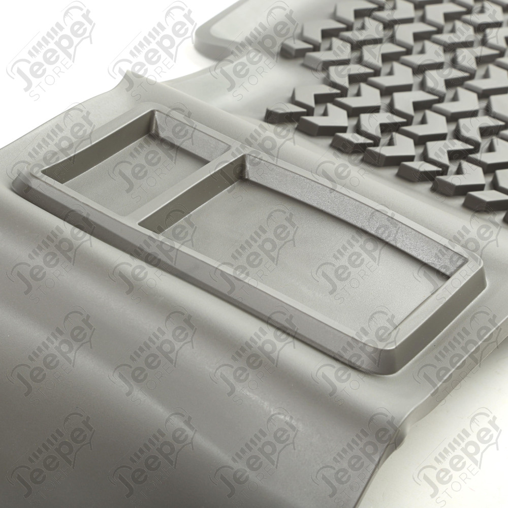 All Terrain Floor Liner, Rear, Gray 11-18 Jeep WK2/Dodge Durango