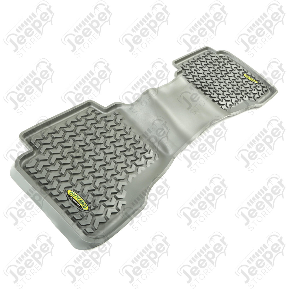 All Terrain Floor Liner, Rear, Gray 05-10 Jeep WK/XK