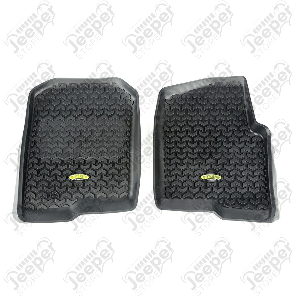 All Terrain Floor Liner, Front Pair, Black 04-08 Ford F-150
