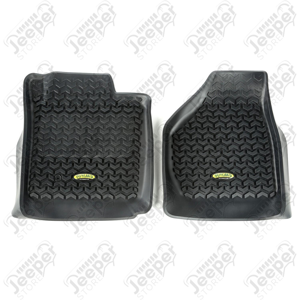 All Terrain Floor Liner, Front Pair, Black 08-10 Ford F-250/F-350