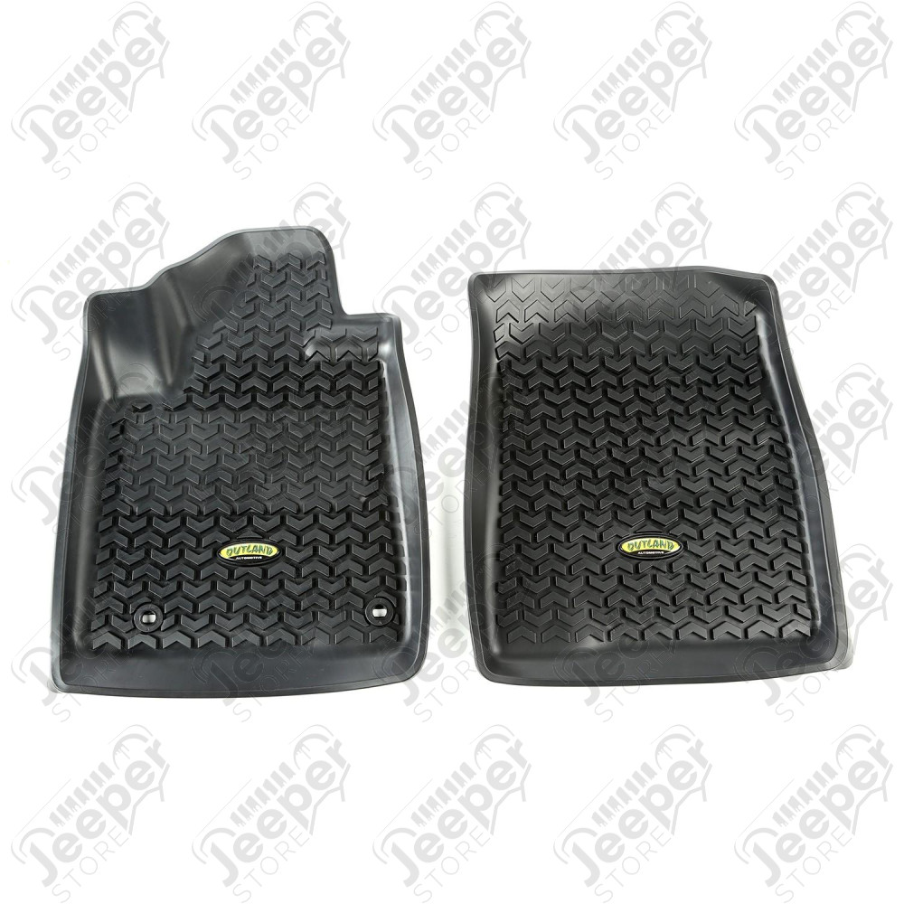 All Terrain Floor Liner, Front Pair, Black 12-18 Sequoia/Tundra