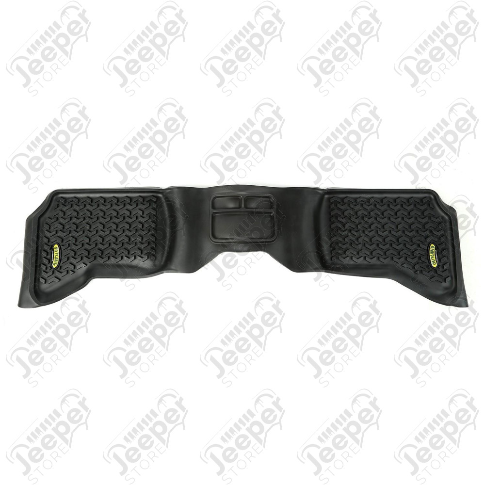 All Terrain Floor Liner, Rear, Black; 02-18 Ram 1500-3500 Quad