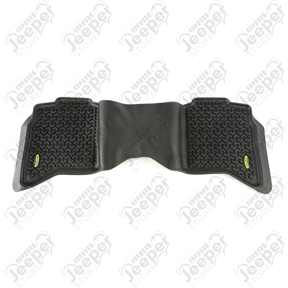 All Terrain Floor Liner, Rear, Black; 09-18 Ram 1500-3500 Crew Cab