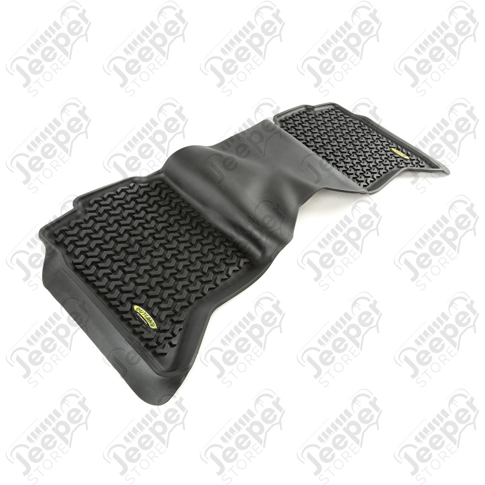 All Terrain Floor Liner, Rear, Black 09-18 Ram 1500-3500 Crew Cab