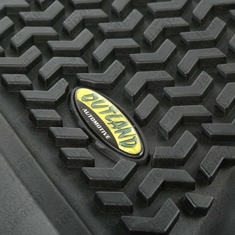 All Terrain Floor Liner, Rear, Black 09-18 Ram 1500-3500 Crew Cab