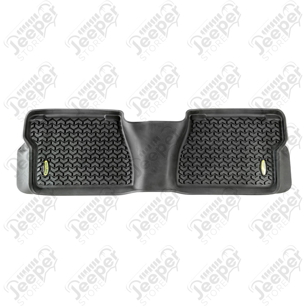 All Terrain Floor Liner, Rear, Black; 07-18 Toyota Tundra