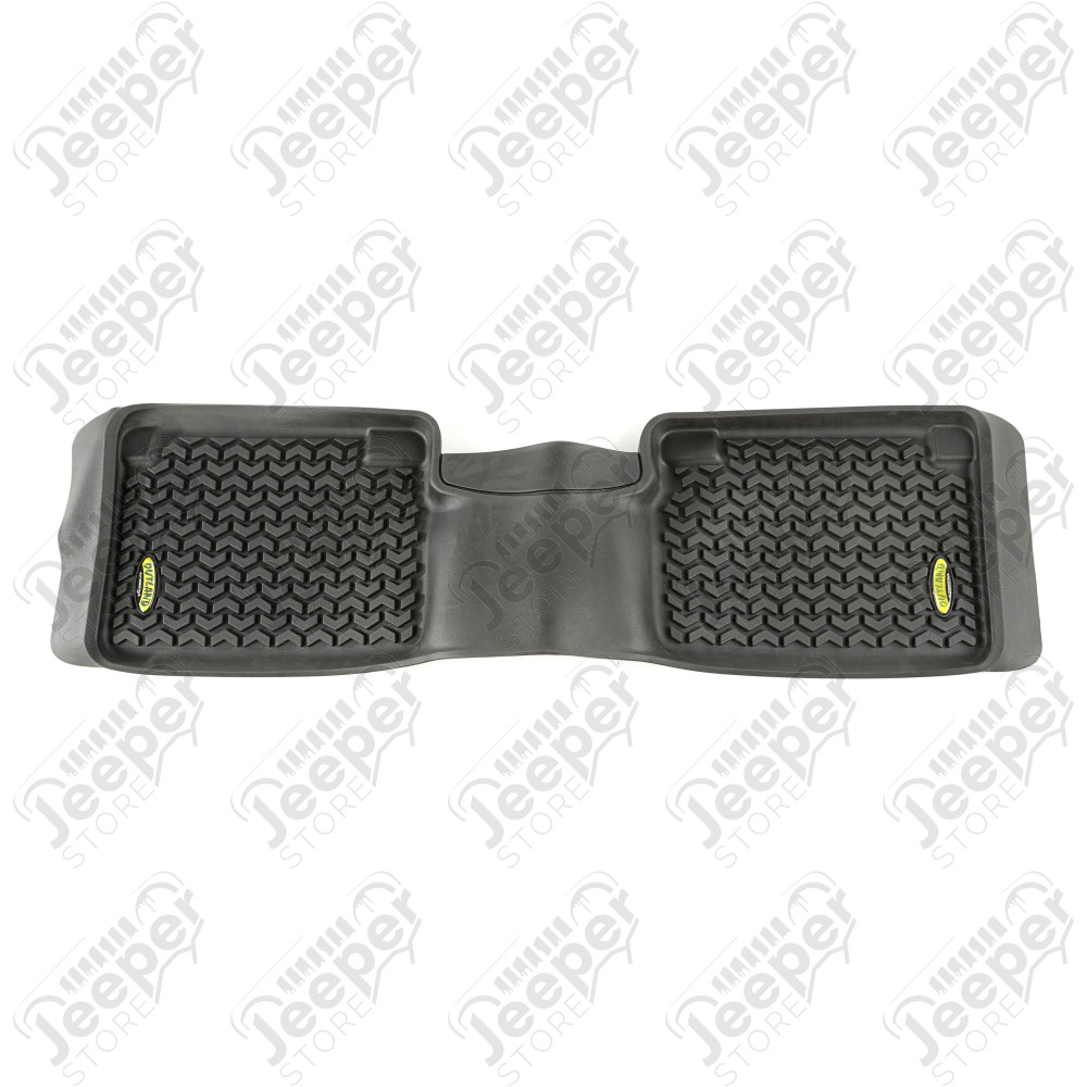 All Terrain Floor Liner, Rear, Black; 12-18 Titan Crew/Armada