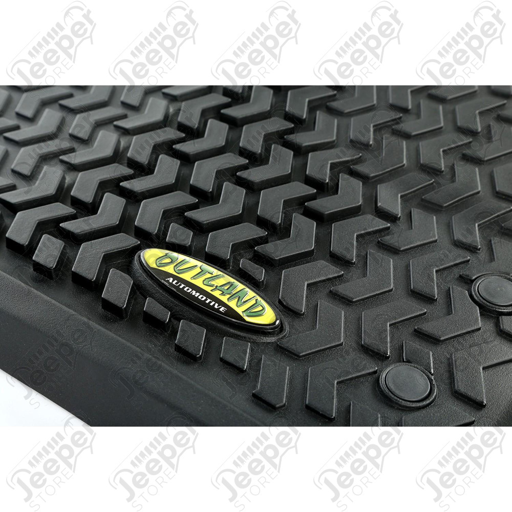 All Terrain Floor Liner Kit, Black 09-18 Ram 1500-3500 Crew Cab