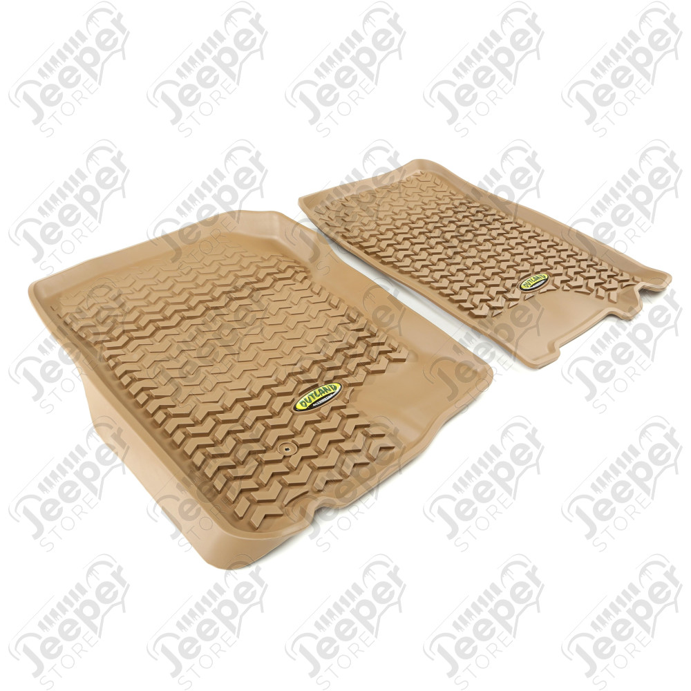 All Terrain Floor Liner, Front Pair, Tan 97-03 Ford F150/SUV