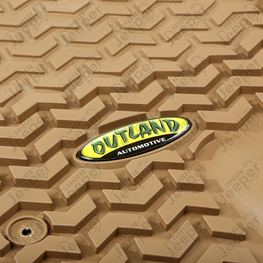 All Terrain Floor Liner, Front Pair, Tan 97-03 Ford F150/SUV