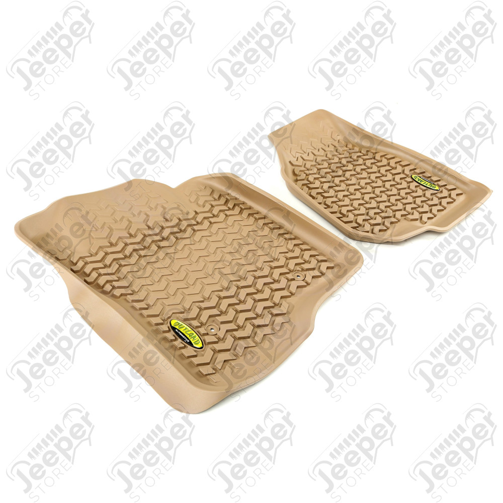 All Terrain Floor Liner, Front Pair, Tan 11-12 Ford F-250/F-350
