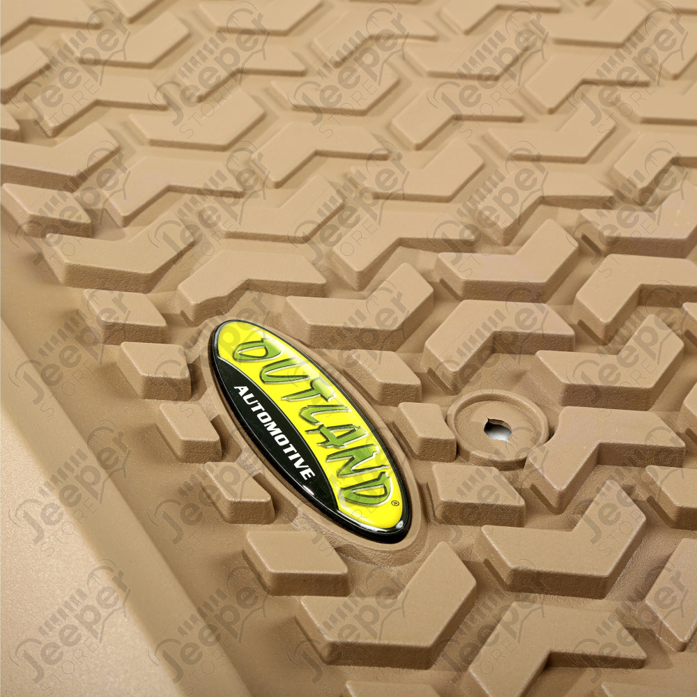All Terrain Floor Liner, Front Pair, Tan 11-12 Ford F-250/F-350